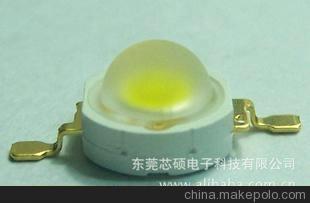 1W 3W通用100LM 110流明色溫5700K 6000K(57B)大功率LED圖片,1W 3W通用100LM 110流明色溫5700K 6000K(57B)大功率LED圖片大全,深圳芯碩電子科技-